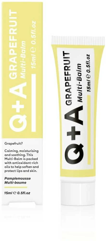 Q+A Grapefruit Multi-Balm daugiafunkcis odos priežiūros balzamas, 15 ml