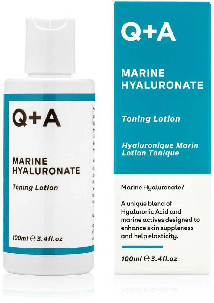 Q+A Marine Hyaluronate Toning Lotion Drėkinamasis veido tonikas, 100 ml