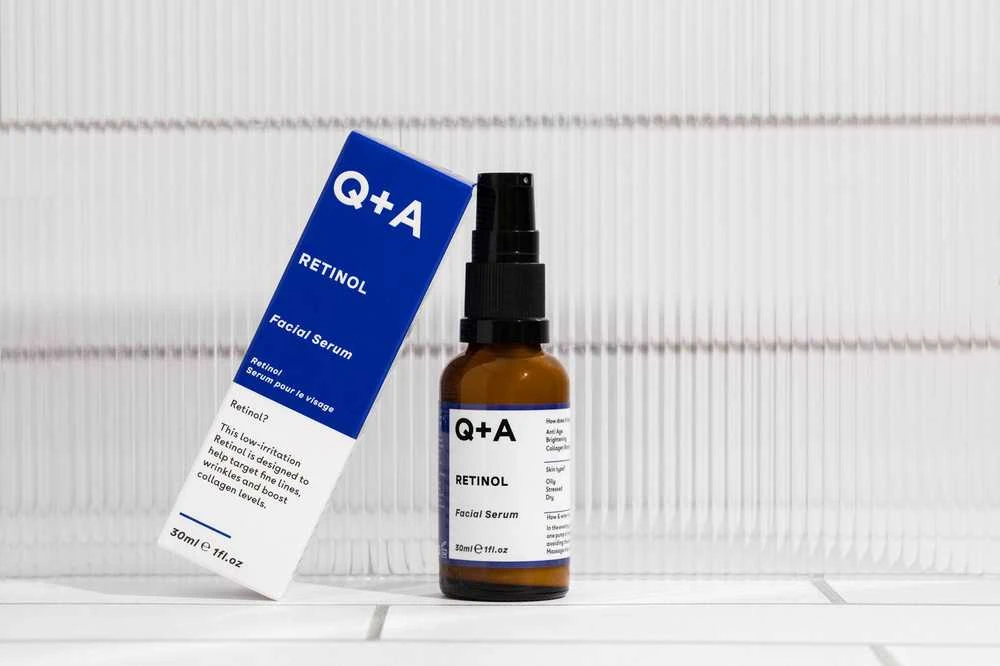 Q+A Retinol 0.2% Facial Serum Veido serumas su retinoliu, 30 ml