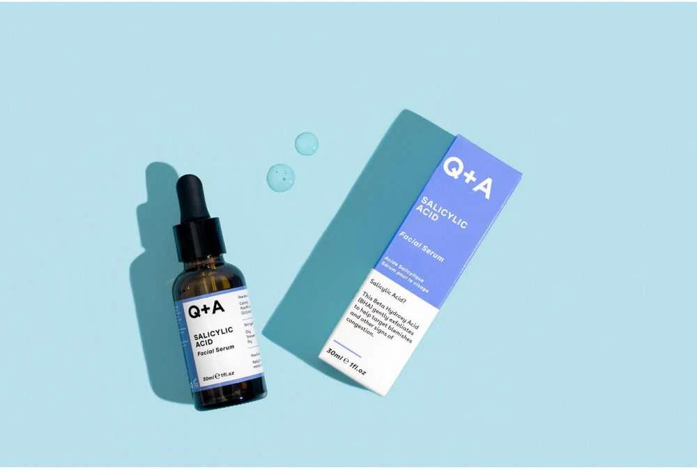 Q+A Salicylic Acid Facial Serum veido serumas su salicilo rūgštimi, 30 ml