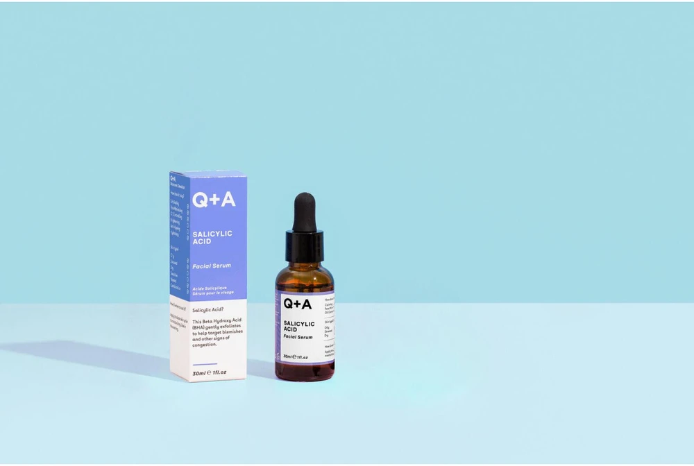 Q+A Salicylic Acid Facial Serum veido serumas su salicilo rūgštimi, 30 ml