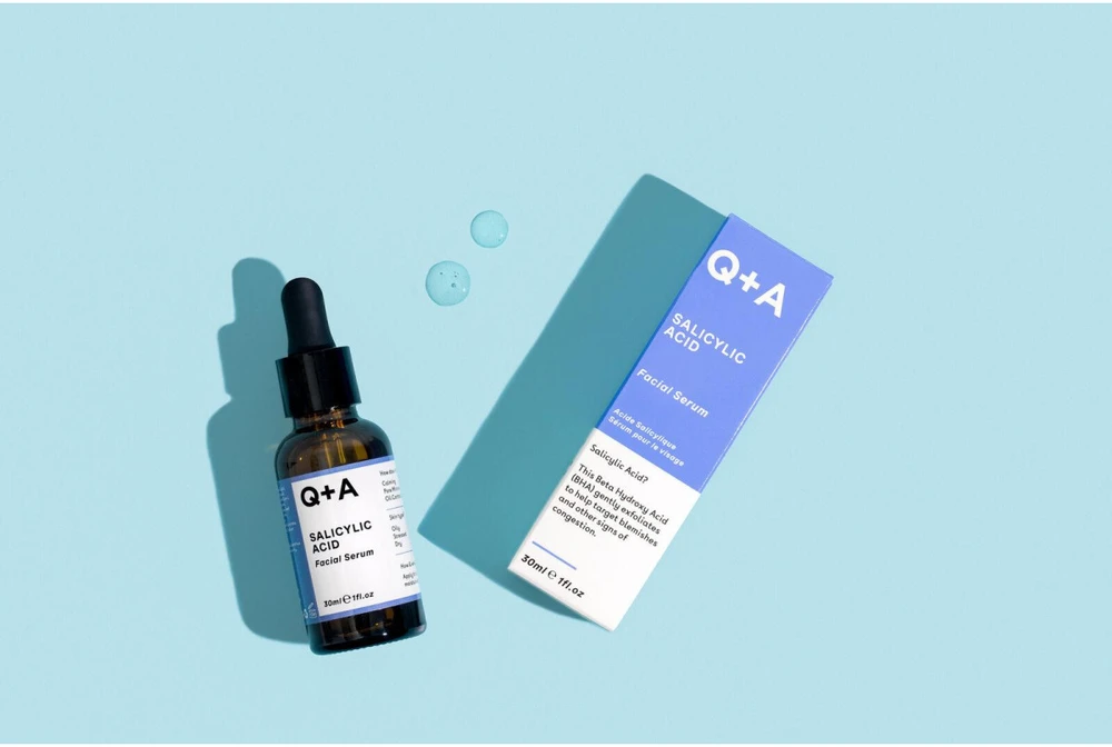 Q+A Salicylic Acid Facial Serum veido serumas su salicilo rūgštimi, 30 ml