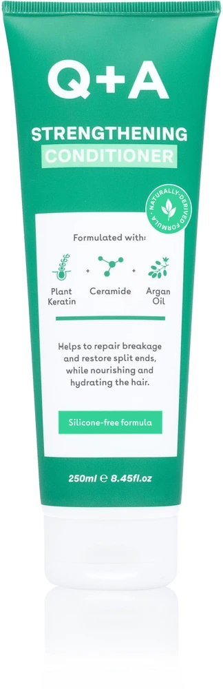 Q+A Strengthening Conditioner stiprinamasis kondicionierius su keratinu, 250 ml