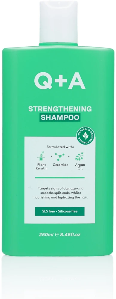 Q+A Strengthening Šampūnas stiprinamasis šampūnas su keratinu, 250 ml