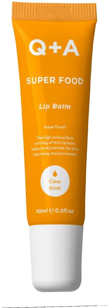 Q+A Super Food Softening Lūpų balzamas Minkštinantis lūpų balzamas, 10 ml