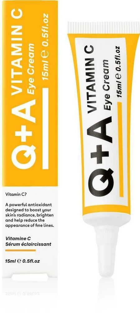 Q+A Vitamin C Paakių kremas Paakių kremas su vitaminu C, 15 ml