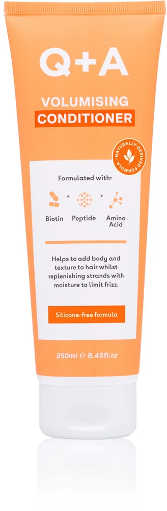 Q+A Volumising Conditioner apimties suteikiantis kondicionierius su biotinu, 250 ml