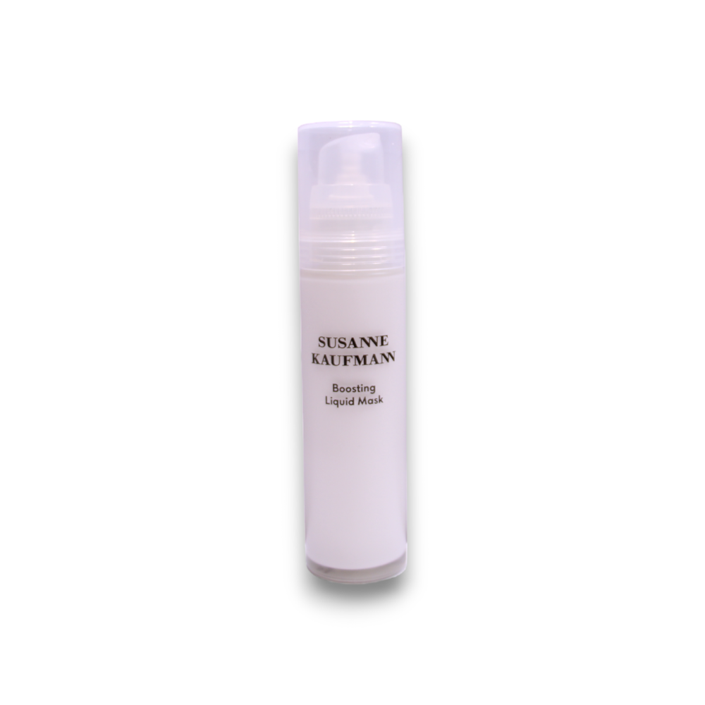 „Radiance Collection“ rinkinys Susanne Kaufmann: veido kaukės ir šveitikliai, senėjimą stabdanti gelinė kaukė be sulfatų, 50 ml + veido kaukės ir šveitikliai, šveičiamasis fermentų valiklis, 15 ml + veido serumai ir aliejai, drėkinamasis hialurono rūgšties serumas veidui, 15 ml