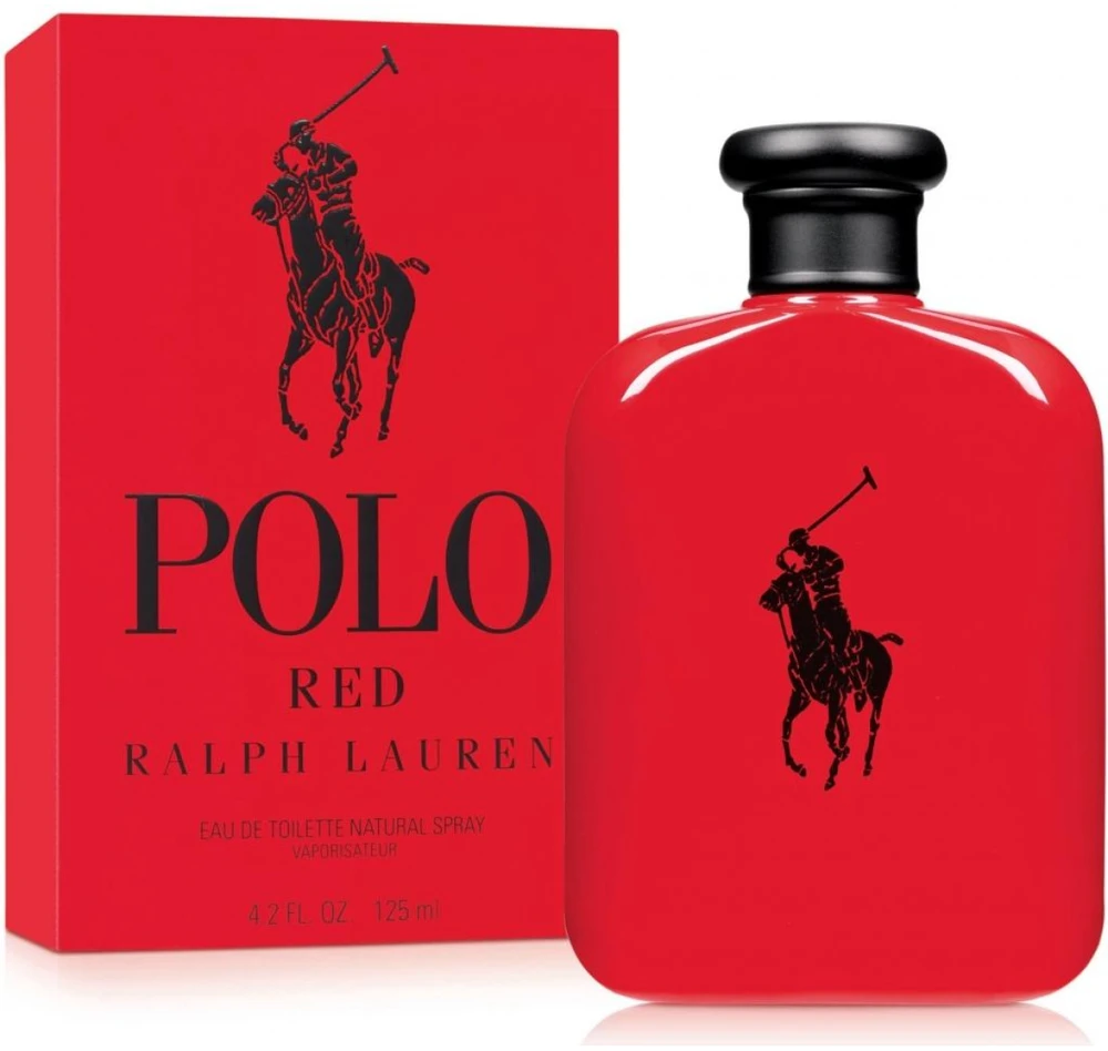 Ralph Lauren Polo Raudona EDT tualetinis vanduo vyrams, 125 ml