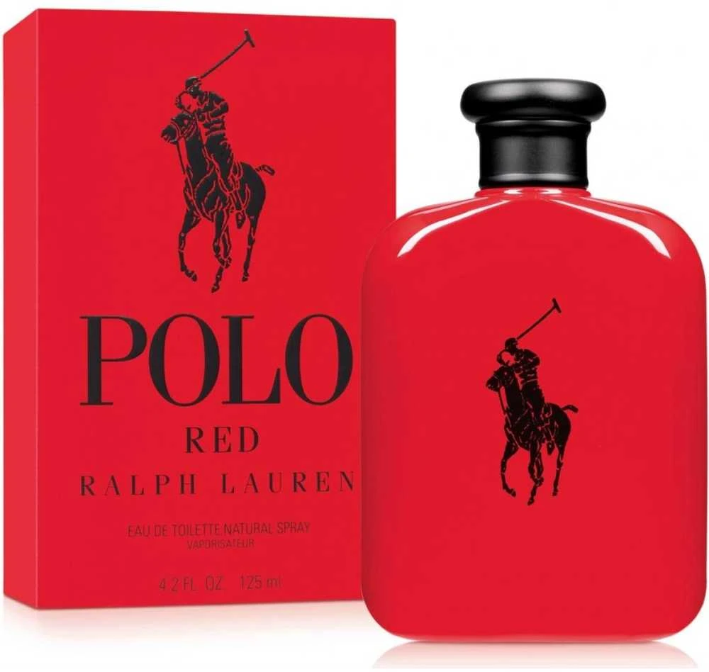 Ralph Lauren Polo Raudona EDT tualetinis vanduo vyrams, 125 ml