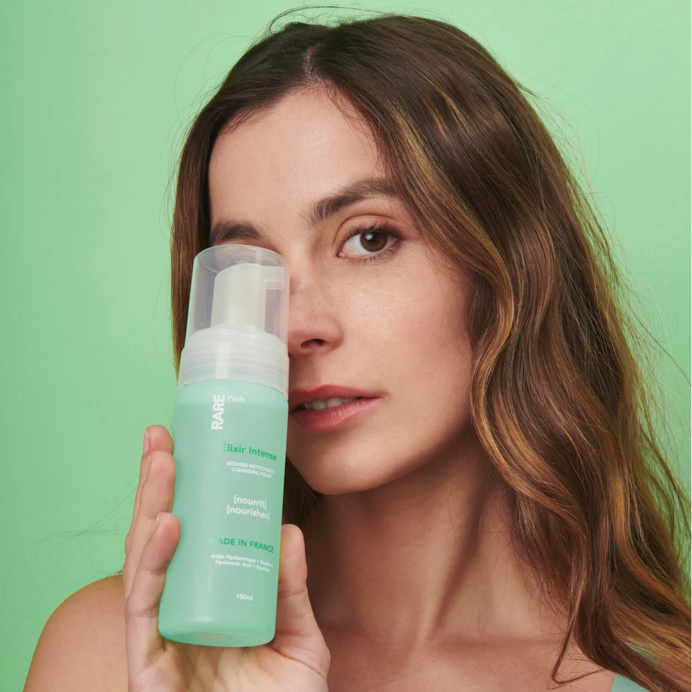 Rare Paris Cleansing Foam Eliksyras Intense valomosios veido putos, 50 ml
