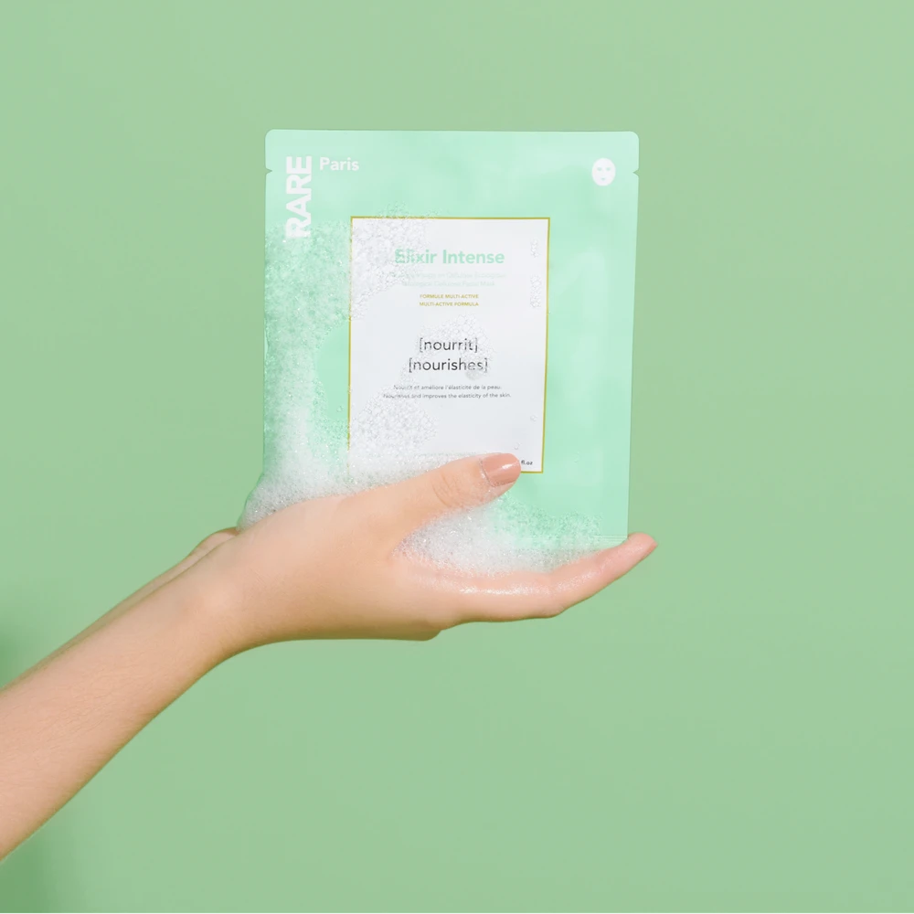 Rare Paris Eliksyras Intense maitininantis Face Mask intensyviai maitinanti veido kaukė, 1 vnt.