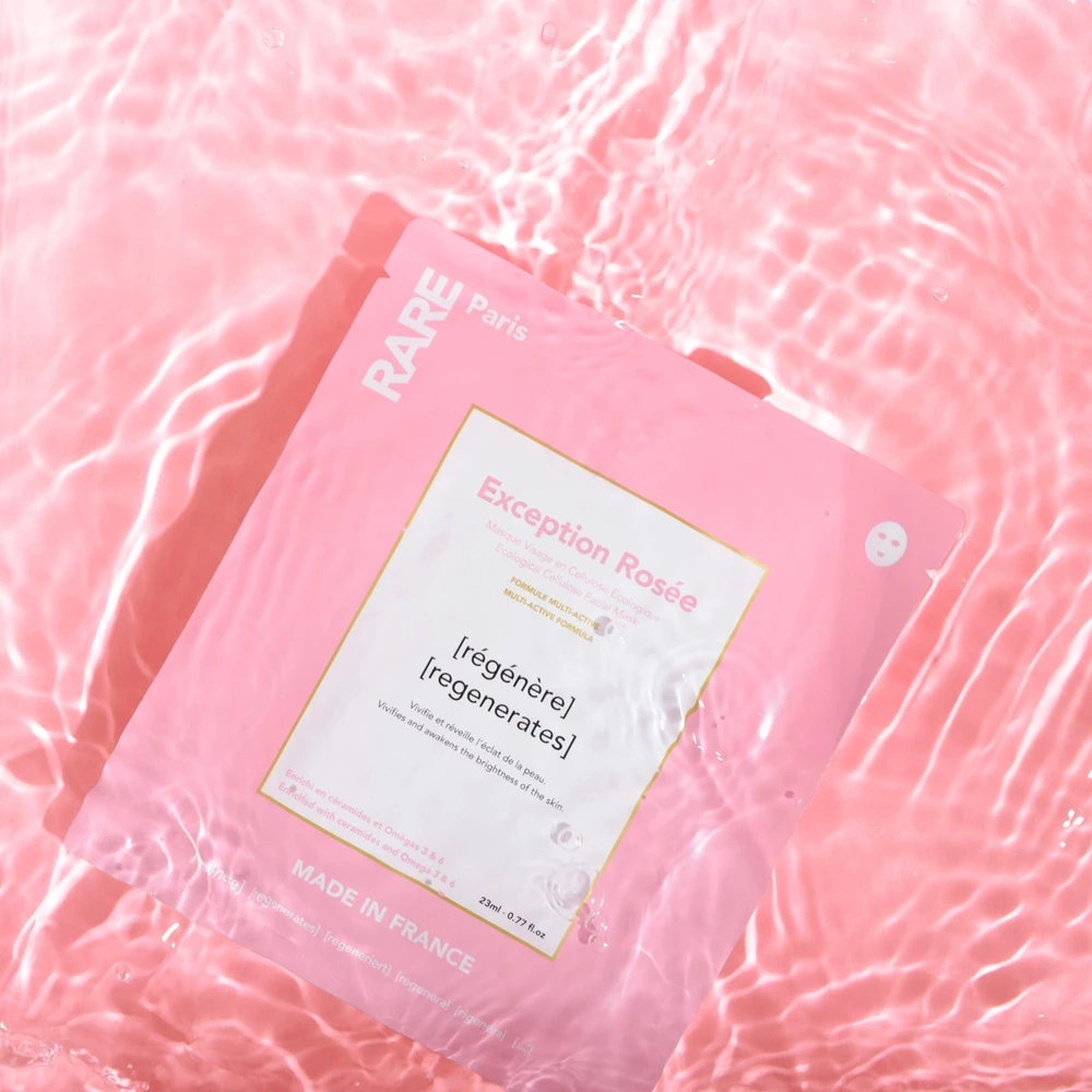 Rare Paris Exception Rosée Regenerating Face Mask regeneruojamoji veido kaukė, 1 vnt.