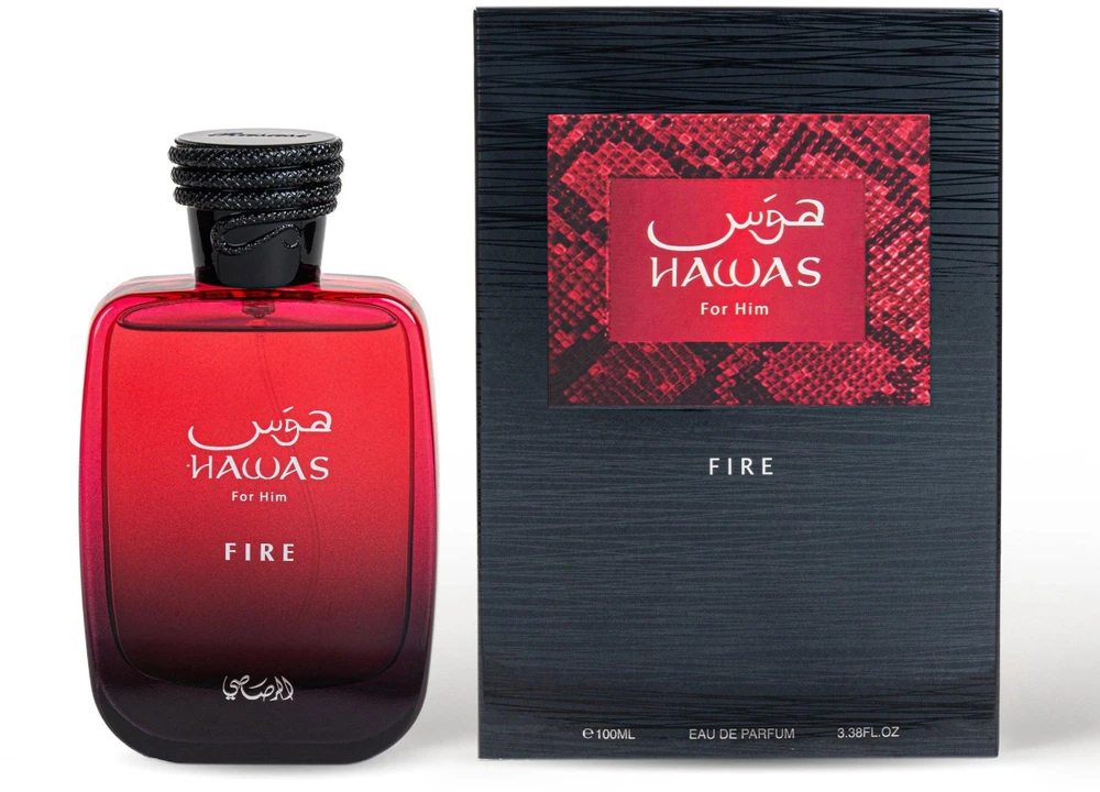 Rasasi Hawas Fire EDP parfumuotas vanduo unisex, 100 ml