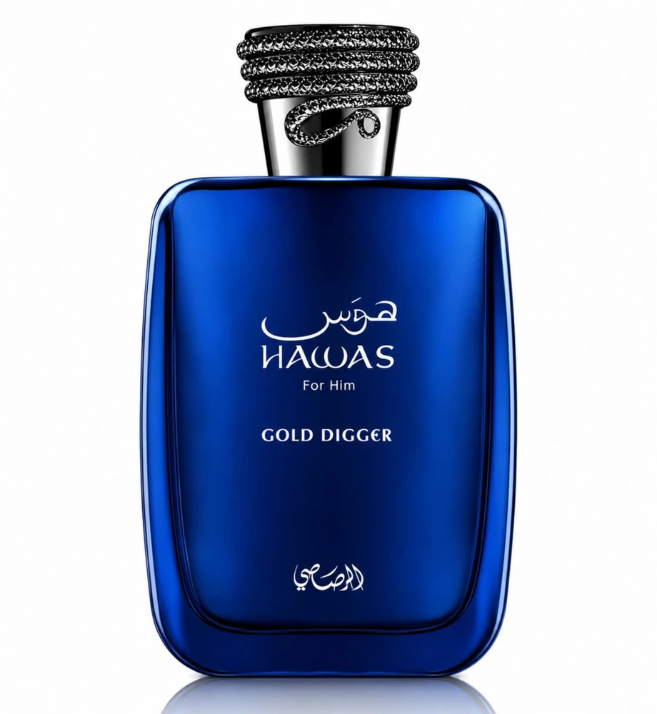 Rasasi Hawas Gold Digger EDP parfumuotas vanduo vyrams, 100 ml
