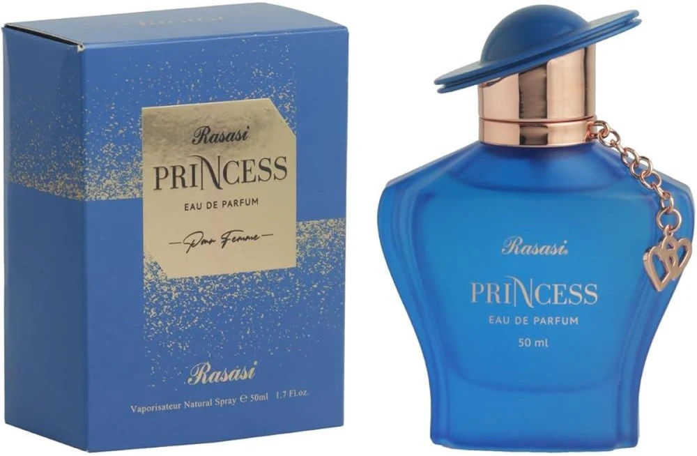 Rasasi Princess Bleu EDP parfumuotas vanduo moterims, 50 ml