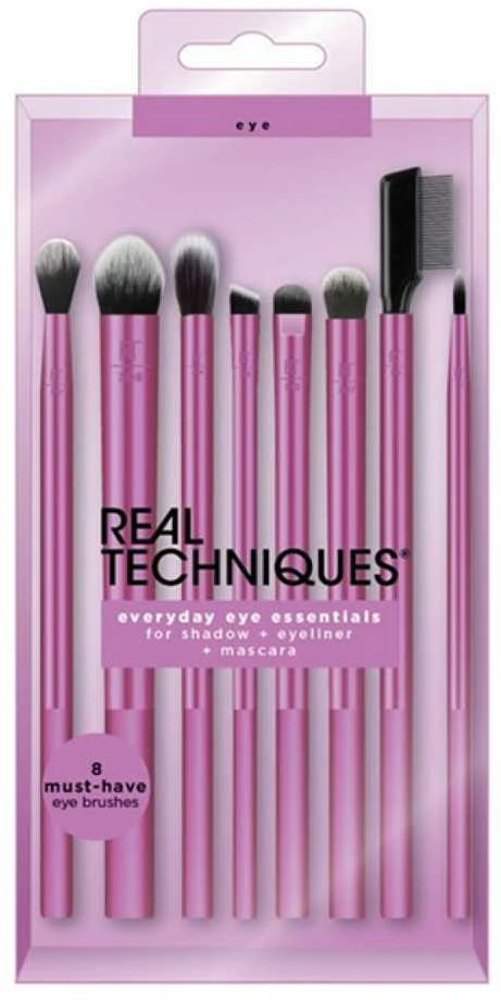 Šepetėlių rinkinys Real Techniques Essentials, 8 vnt.