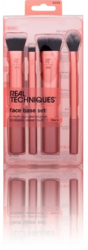 Real Techniques Face Base makiažo šepetėlių rinkinys, 4 vnt.