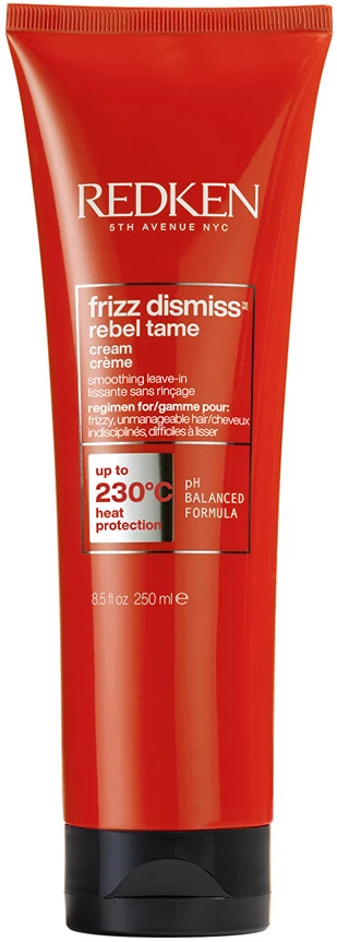 Redken Frizz Dismiss Smoothing Kreminis (Rebel Tame Heat Protective Crem), 250 ml