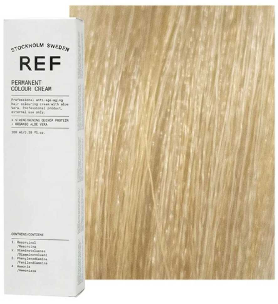 Ref Stockholm REF Permanent Colour 9.0 Very Light Skirtas šviesiems plaukams, 100 ml
