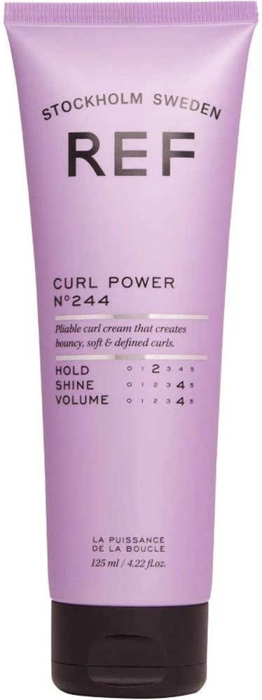 REF Curl Power N°244 Vegan Hair Styling Kreminis plaukų formavimo kremas, 125 ml