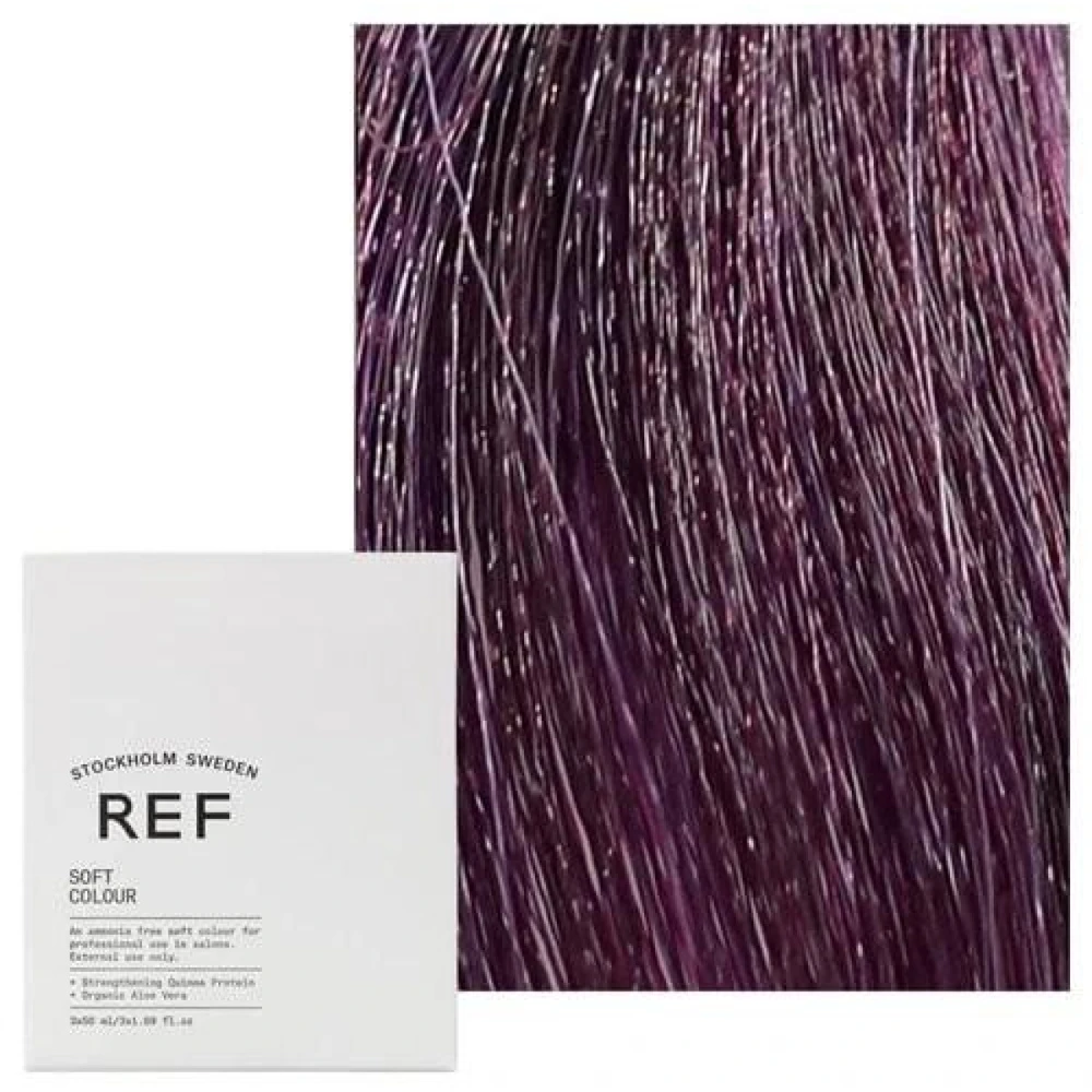 Ref Stockholm REF Permanent Colour 6.22 Brilliant Violet Dk Skirtas šviesiems plaukams, 100 ml