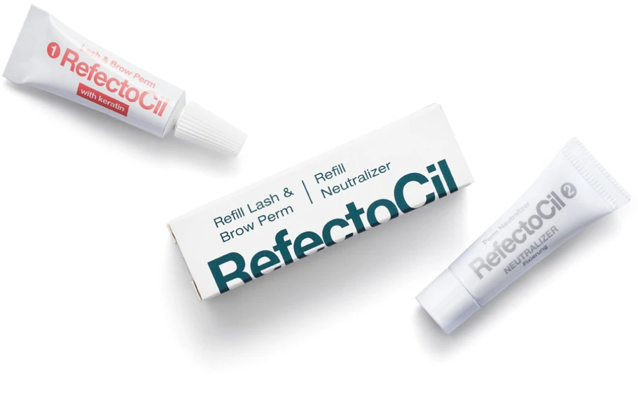 „Refectocil“ ilgalaikių blakstienų ir neutralizatoriaus rinkinys (antakiai laminavimui / neutralizatorius) 2 x 3,5 ml