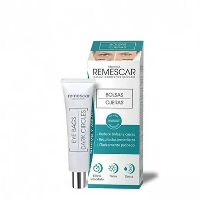 Remescar Eye & Dark Circles Corrector paakių kremas paburkimo mažinimui, 8 ml
