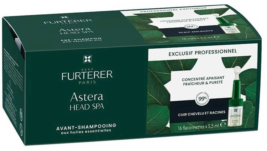 René Furterer prieššampūnas galvos odos raminimui Astera Head Spa 16 x 5,5 ml