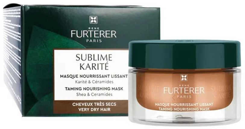 René Furterer Sublime Shea Smoothing maitininantis Mask plaukų kaukė 200ml