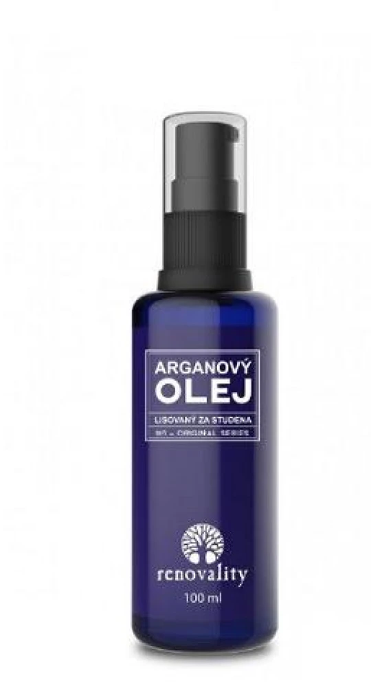 Renovality Original Series Argan Oil with Pump šalto spaudimo argano aliejus, 100 ml