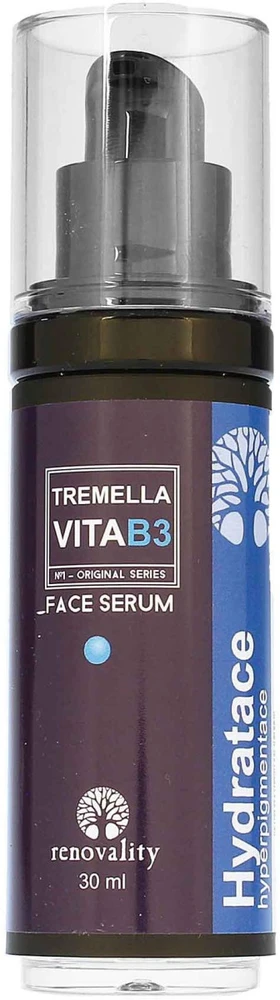 Renovality Original Series Tremella VitaB3 Hiperpigmentaciją mažinantis veido serumas, 30 ml