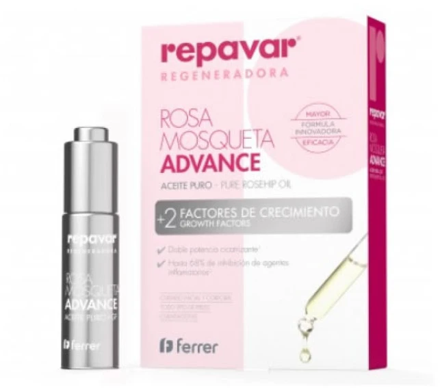 "Repavar Regenerate" grynas erškėtuogių aliejus 15ml