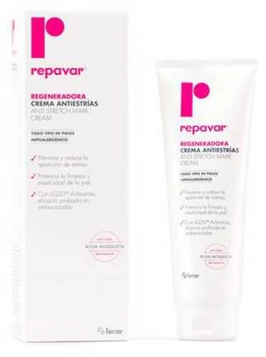 "Repavar" regeneruojantis kremas nuo strijų 250ml
