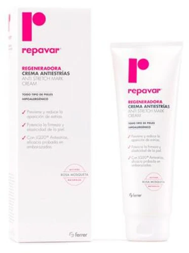 "Repavar" regeneruojantis kremas nuo strijų 250ml