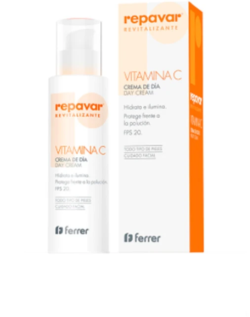 "Repavar Revitalize" dienos kremas su vitaminu C Spf20 50ml