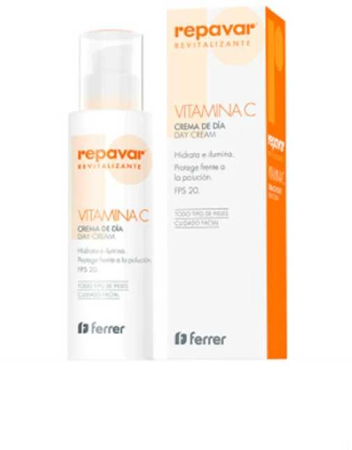 "Repavar Revitalize" dienos kremas su vitaminu C Spf20 50ml