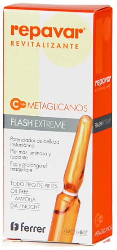 Repavar Revitalize Flash Extreme veido ampolė nuo raukšlių 1 vnt