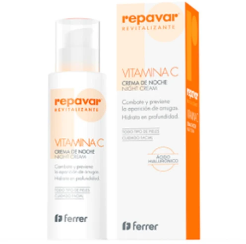 "Repavar Revitalize" vitamino C naktinis kremas 50ml