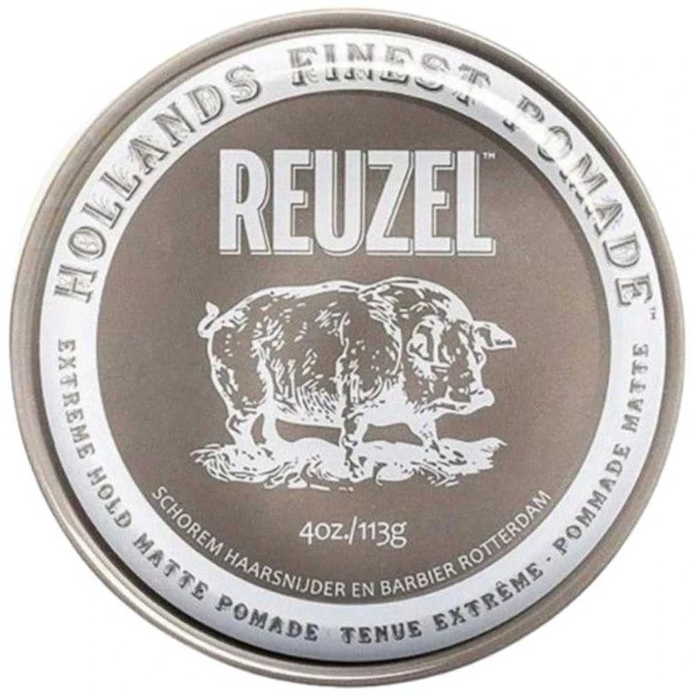 Plaukų formavimo vaškas Reuzel Extreme Hold Matte Pomade - Pomada plaukams, 113g