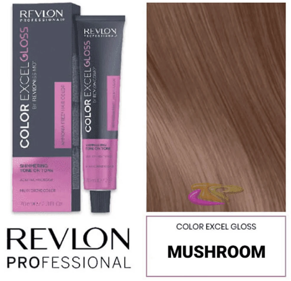 Revlon Color Excel Gloss plaukų dažai, blizgūs .821, grybų spalvos ir blizgesys, 70 ml