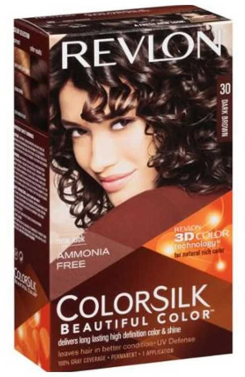 "Revlon Colorsilk" be amoniako 20 tamsiai ruda