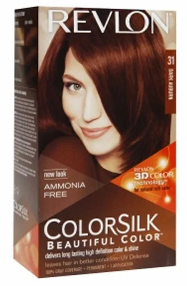 Plaukų dažai "Revlon Colorsilk" be amoniako 31 tamsus auburinas
