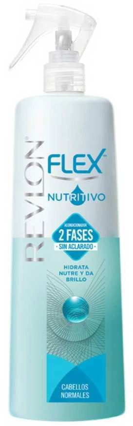 "Revlon Flex 2 Stage No Rinse Conditioner Normal Plaukų lakas"nenuplaunamas purškiamas kondicionierius 400 ml