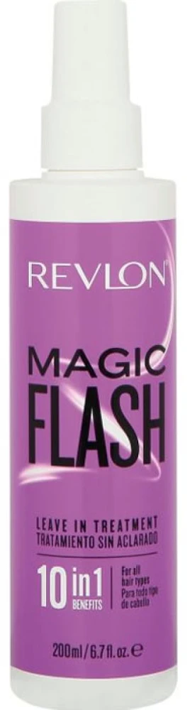 nenuplaunama plaukų priežiūros priemonė Revlon Magic Flash 10 in 1 Leave In Treatment 200ml