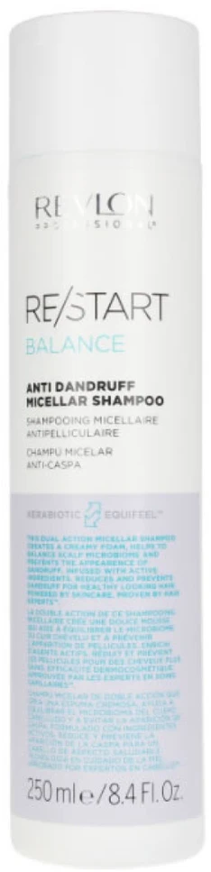 Revlon Re-Start Balance micelinis šampūnas nuo pleiskanų 250 ml