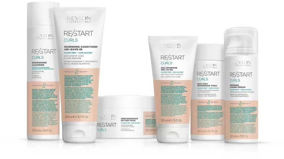 "Revlon Re-Start Garbanas pabrėžiantis plaukų priežiūros kremas" 150ml