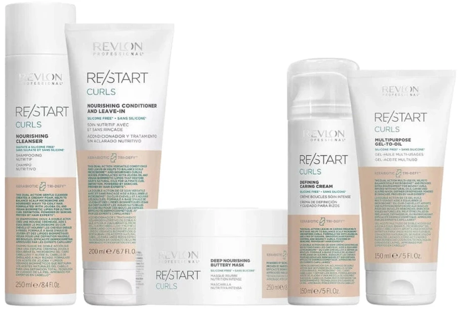 "Revlon Re-Start Curls maitininantis Valiklis maitinamasis valiklis 250 ml