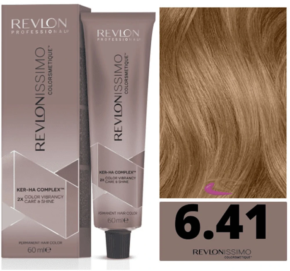 plaukų dažai Revlon Revlonissimo Colorsmetique 66,60 Tamsiai šviesi pelenų ruda 60ml