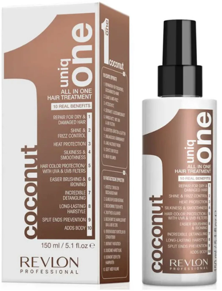 "Revlon Uniq One All In One Coconut" plaukų priežiūros purškiklis 150ml